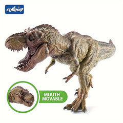 Large Roaring T-Rex Dinosaur Toy 30&rdquo; Realistic Details & Movable Chomping Jaws