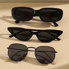 3 Pairs UV400 Sunglasses Anti Glare Men Women Vacation Beach Travel