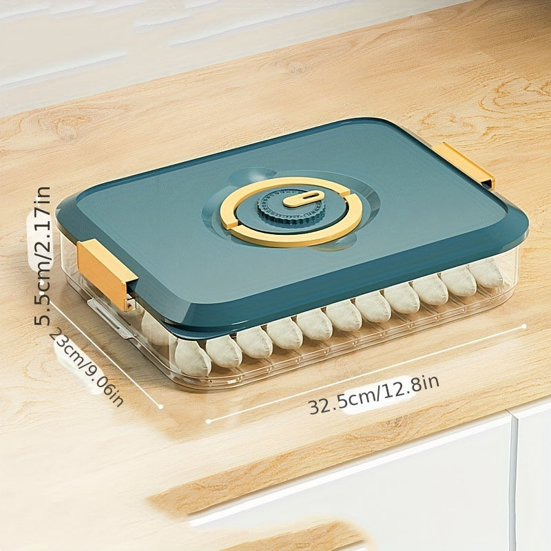 Dumpling Box Sealed Storage Container With Lid Portable Refrigerated Food