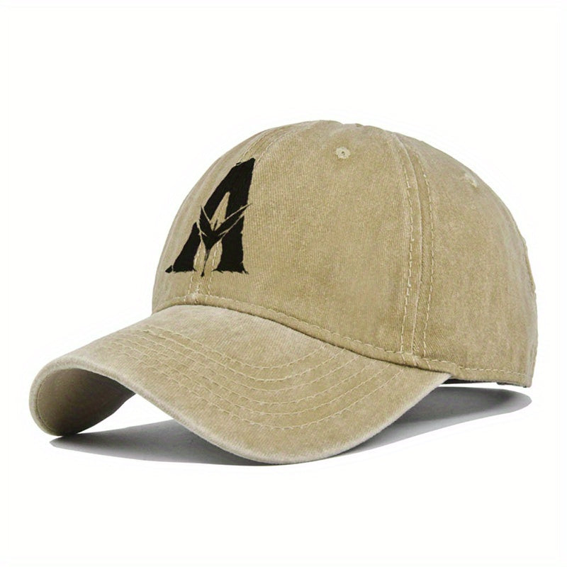 Men's Silk Print Duck Tongue Cap Sun Hat