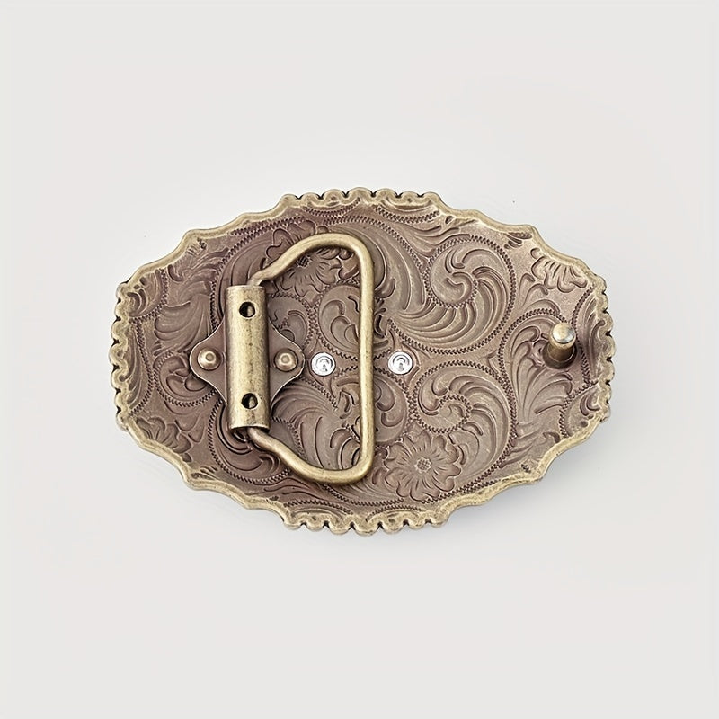 Boho Bull Head Belt Buckle For Women & Men Vintage Western Cowboy