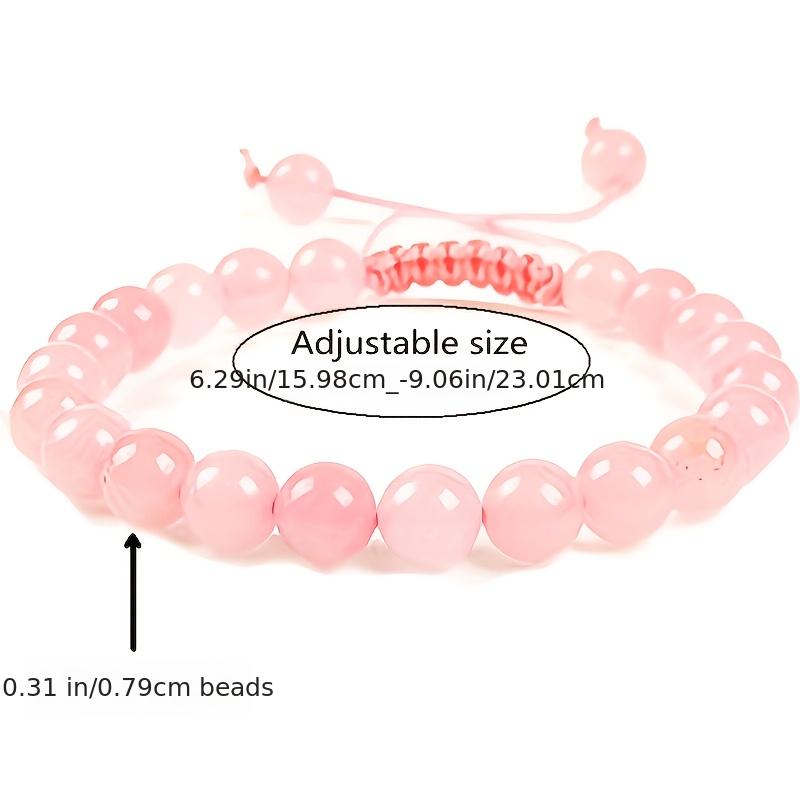 Natural Healing Power Gemstone Beads Adjustable Bracelet