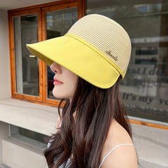 Casual Ponytail Visor Sun Hat UV Protection