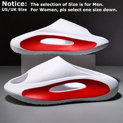 Unisex Open Toe Slides Durable Slip On Platform Shoes