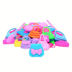 11.5 Inch Doll Dress Up Set - 38 Pieces, Clothes, Shoes, Necklaces, Han
