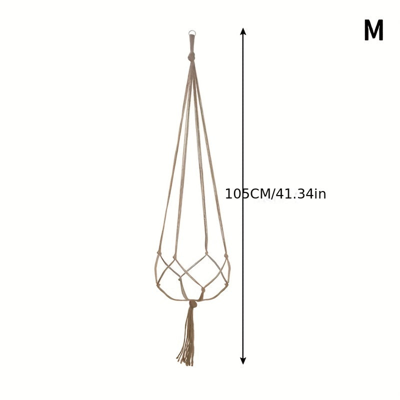 Macrame Wall Hanging Plant Pot for Stylish Garden Decor