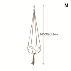 Macrame Wall Hanging Plant Pot for Stylish Garden Decor