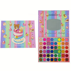 48 Colors Eyeshadow Palette Matte Shimmer Glitter Women's Daily Makeup Palette