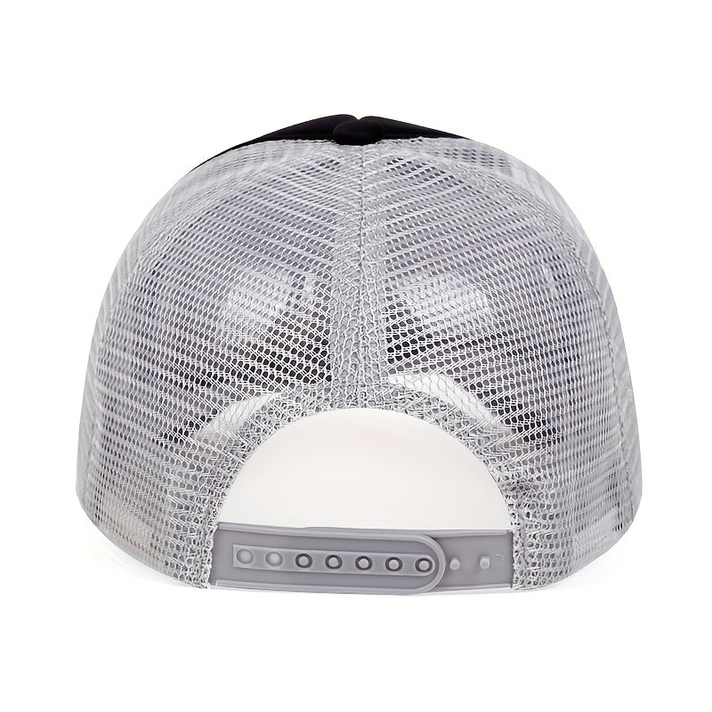 Mesh Baseball Cap Trucker Hat Sunscreen Sports Dad H