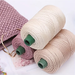 220g Light Viscose Ice Rope Summer Sun Hat Yarn 3mm 200m