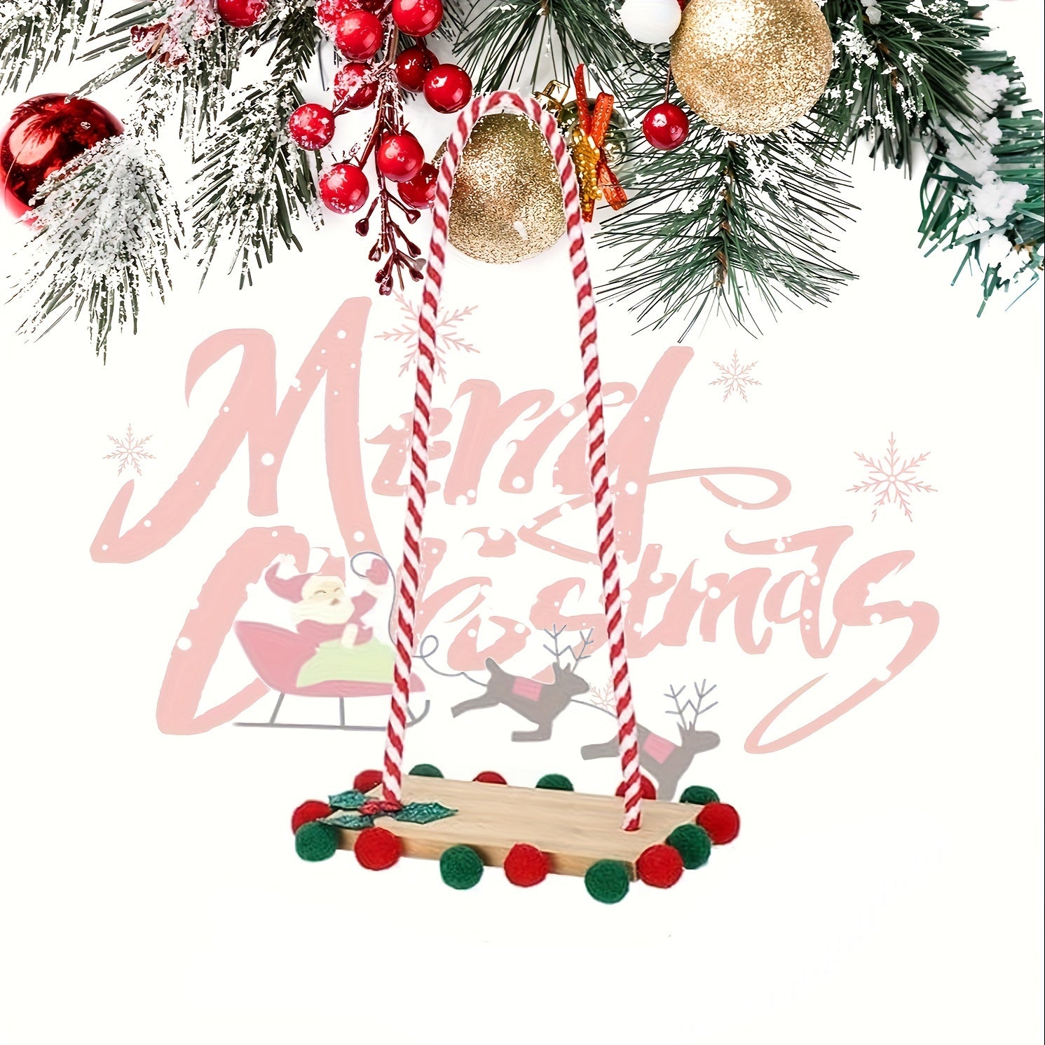 Doll Hanging Rope For Elf Doll Christmas Ornament Accessory