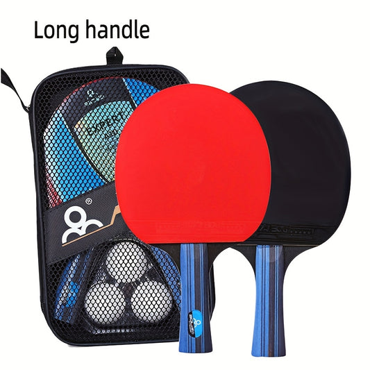 Double-Sided Anti Adhesive Training Racket Set For Beginner Table Tennis