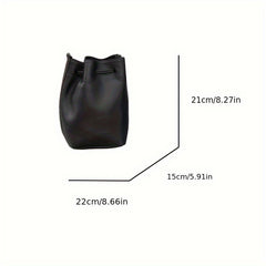 Brown Leather Tote Bag with Adjustable Strap