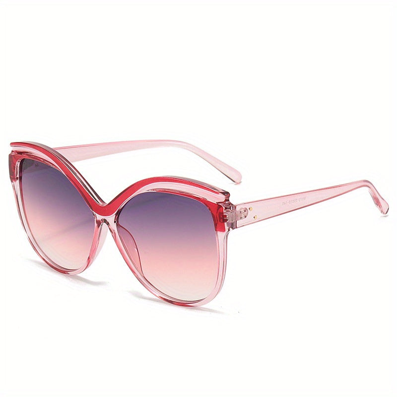 Cat Eye Sunglasses Retro Owl Jelly UV400 Sun Shades for Driving
