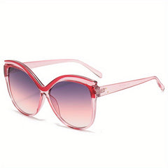 Cat Eye Sunglasses Retro Owl Jelly UV400 Sun Shades for Driving