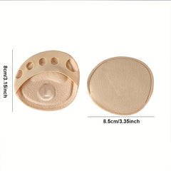 4D Front Foot Pads Non slip Anti Pain High-heeled Shoes Socks