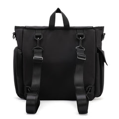 Solid Girl Backpack To School Transparent Pocket Backpack PVC School Bag