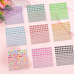 Self Adhesive Rhinestone Stickers DIY Gems Makeup Carnival