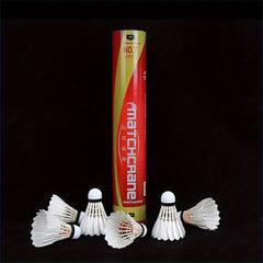 12pcs Feather Badminton Shuttlecocks For Competition Training