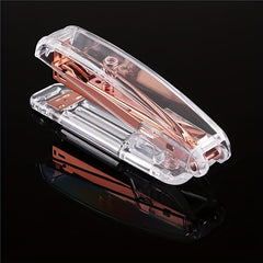 Transparent Desktop Manual Stapler for School Office Home
