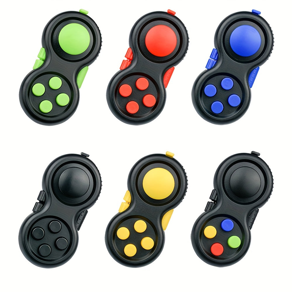 Fidget Pad Toy Finger Massager Ring Stress Relief Sensory Portable Fidget Toy
