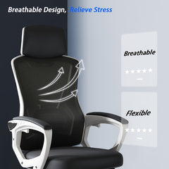 Height Adjustable Gaming Chair 360 Swivel 145 Lie Down Home Office Gaming