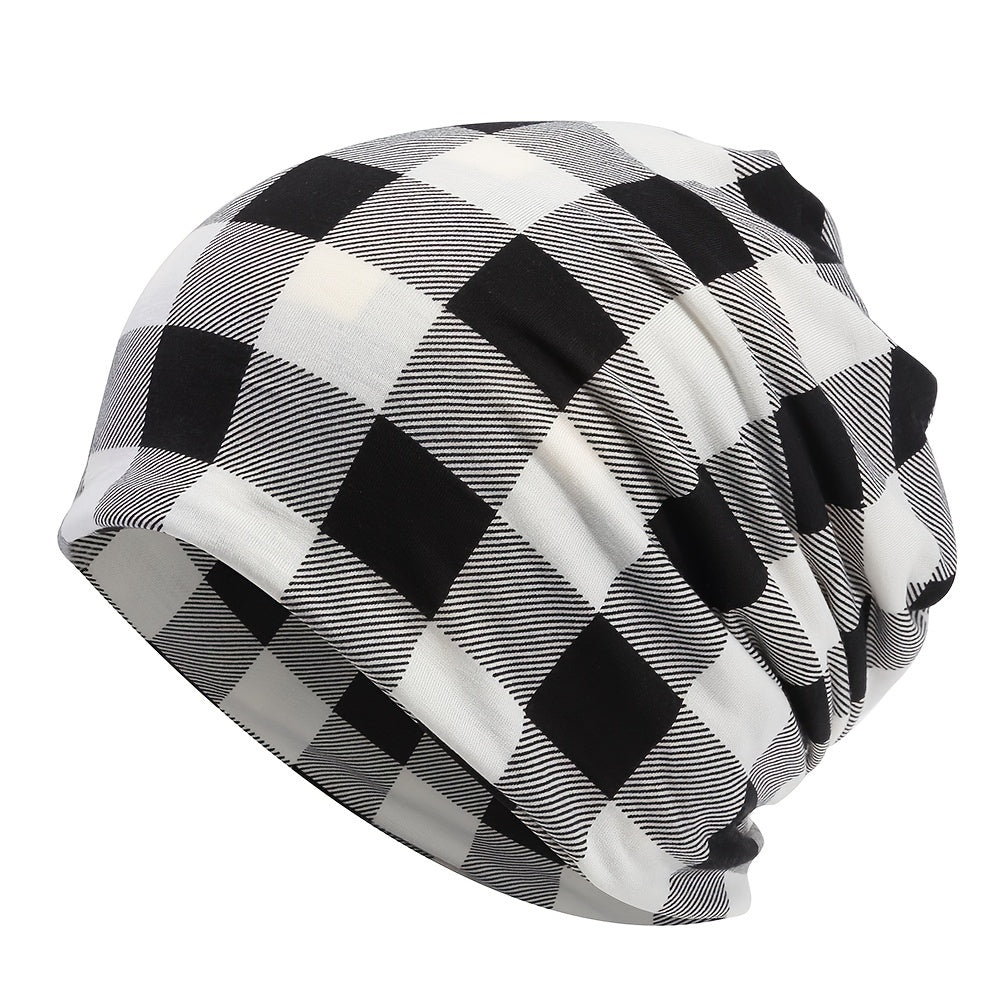 Slouch Sports Knitted Beanie Cap Headscarf