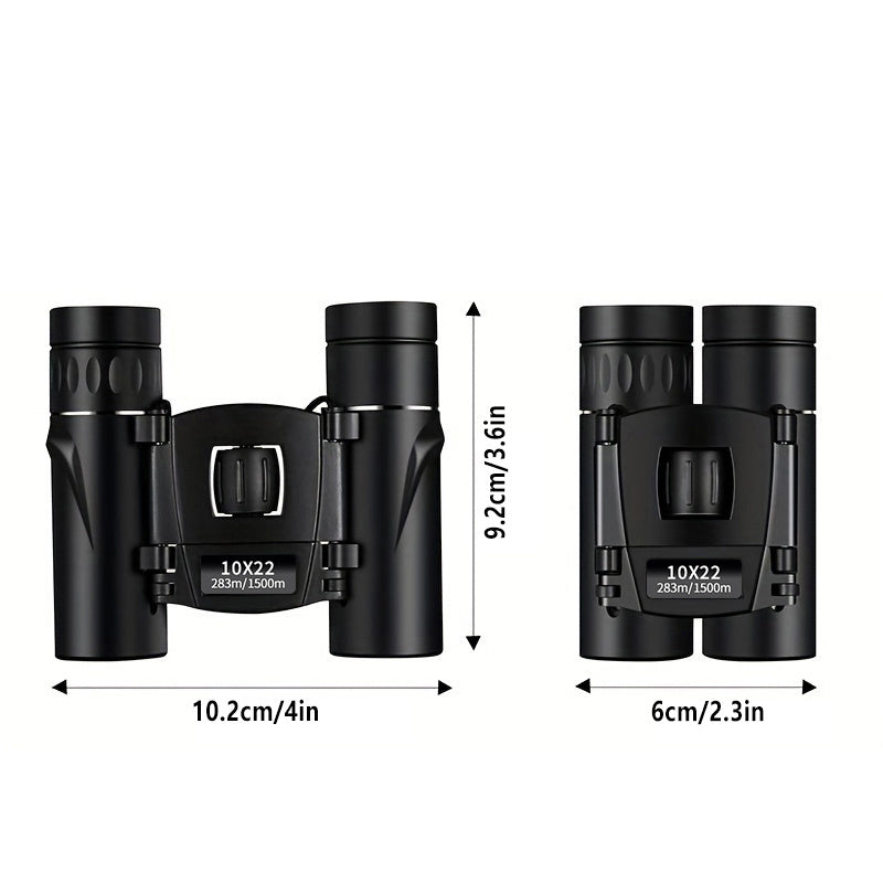 HD Telescopes Christmas Gift 10x Zoom 22mm Objective Lens ABS Material