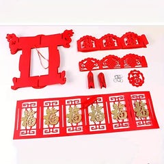 Red Lantern Palace Year Decoration DIY Wedding Pendant
