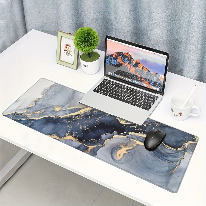 Large Gaming Mouse Pad 80.01cm x 29 - Desk Pad with Stitched Edges