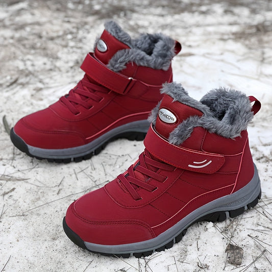 Warm Hiking Shoes Non Slip Wear Resistant Camping Shoes Women's Footwear