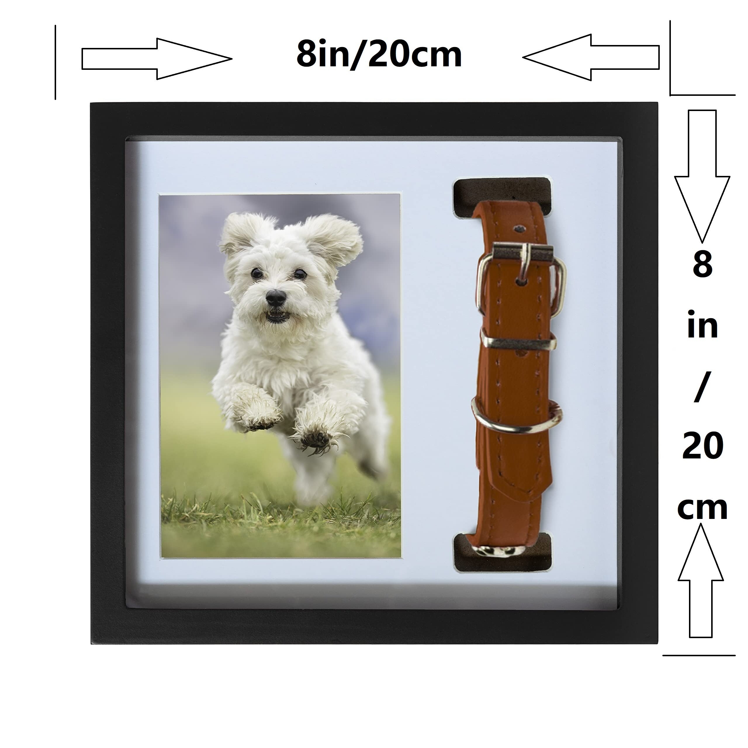 Pet Memorial Photo Frame Collar Frame for Dogs