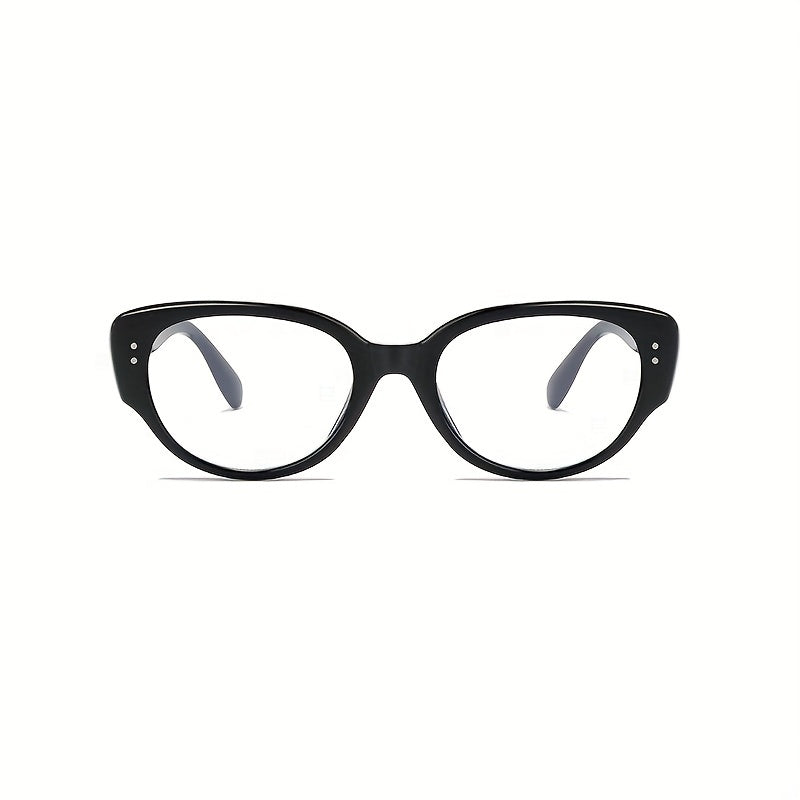 Clear Lens Cat Eye Glasses Lightweight Anti Light Eyeglasses