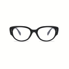 Clear Lens Cat Eye Glasses Lightweight Anti Light Eyeglasses