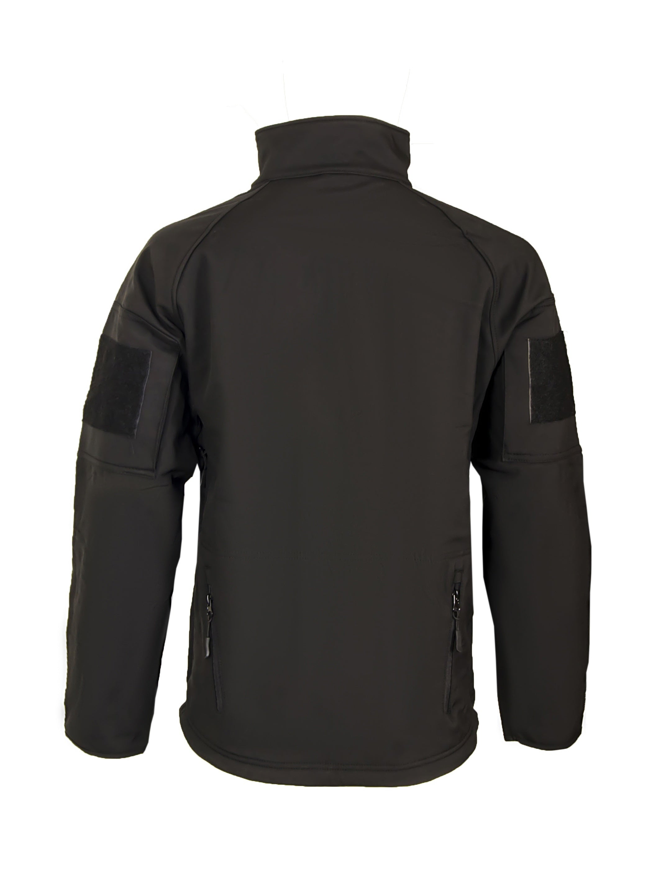 Men's Casual Stand Collar Softshell Jacket For Outdoor Activities