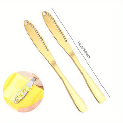 2pcs Butter Spreader 3-in-1 Ultra Wide Professional Butter Spatula