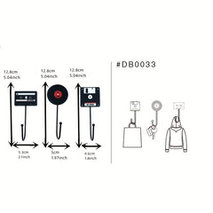 Retro Style Nail Hanger for Backpacks, Headsets & Stationery