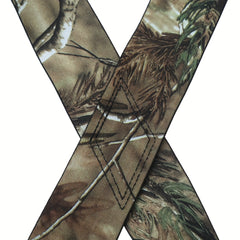 Printed Branch Four Clip Strap Belt For Men
