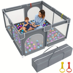 Large Secure Play Yard for Babies & Toddlers