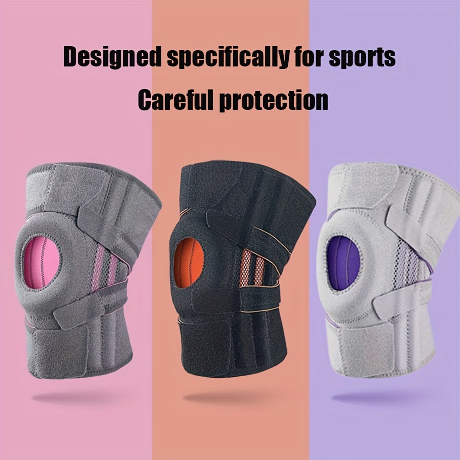 Compression Strap Sports Knee Pads Breathable Meniscus Joint Running Cycling
