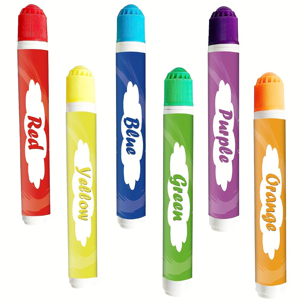 6 Colors Bingo Daubers Washable Dot Markers