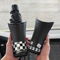 Car Umbrella Storage Bucket Waterproof Car Storage Rack