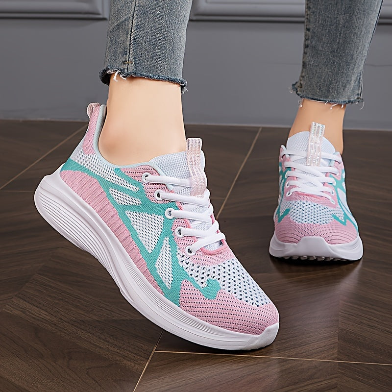 Women's Athletic Running Shoes Breathable Mesh Sneakers For Outdoor