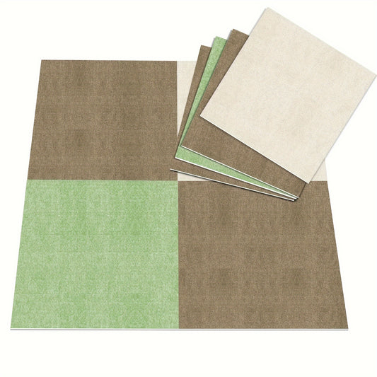 Anti-slip Office Floor Tile Carpet Sticker Self-adhesive Square Carpet Sticker