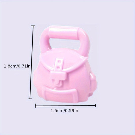Mini Building Blocks Pink Handbag Backpack Toy Kit DIY Christmas Gift
