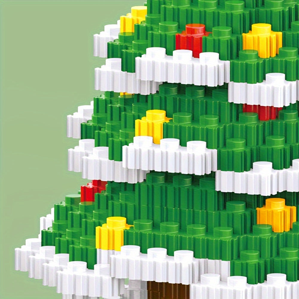 DIY Christmas Tree Building Blocks Assembly Toys