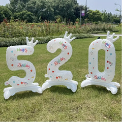 DIY Number Balloon for Birthday Party Decorations
