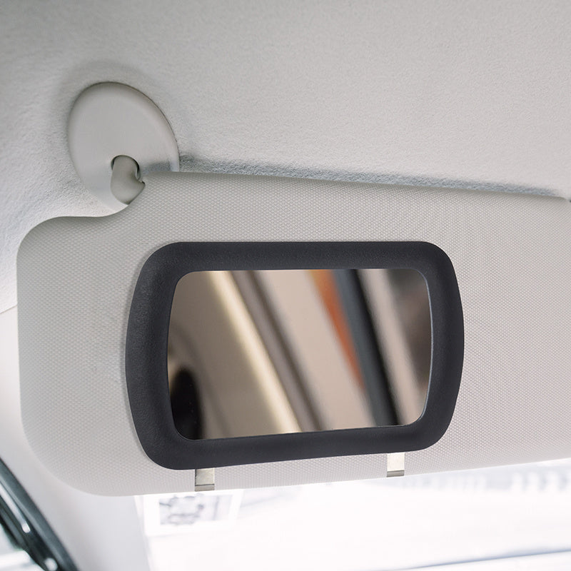 Car Visor Makeup Mirror Stick On Vanity Mirror Sun Shading