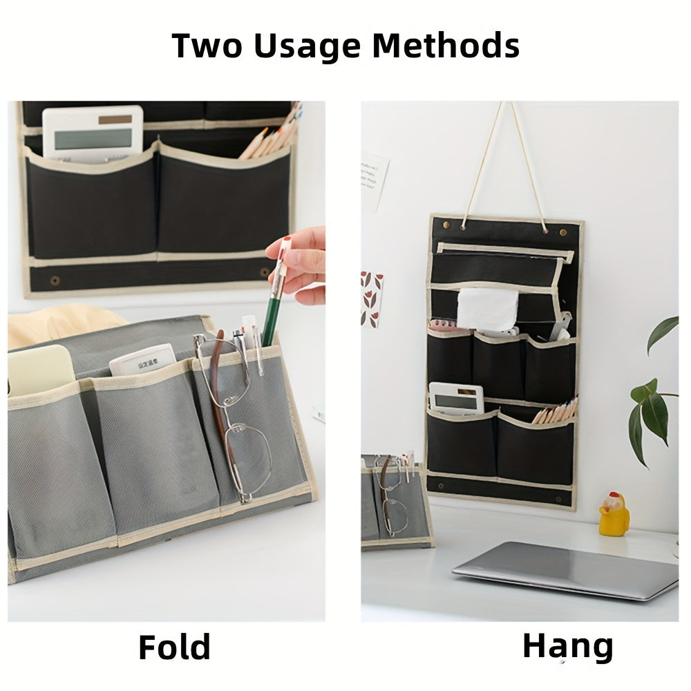 Bedside Storage Hanging Bag Wall Mounted Home Storage Large Capacity Storage