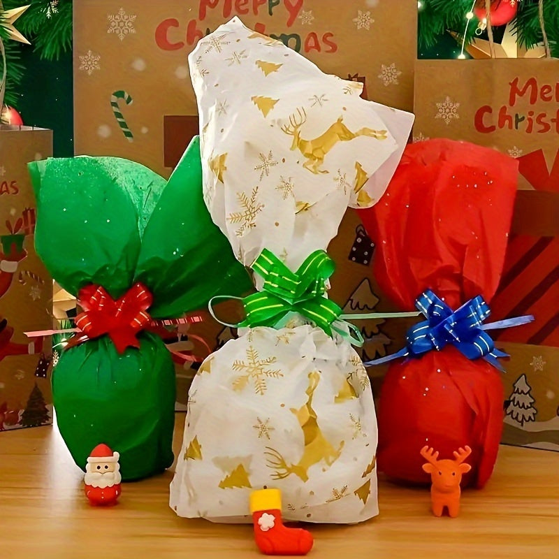 60pcs Bow Tie Ribbons Gift Decoration for Parties